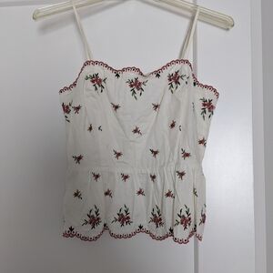 Boden Embroidered Camisole